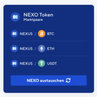 Nexo kann tauschen